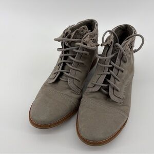 Giani Bini Ankle Boots Gray Women's Size‎ 7 Pre-Owned Good Condition